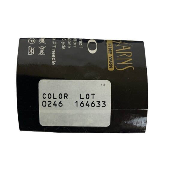 Cascade Yarns Rio Lot 10 Balls Blue No 0246 Cotton Viscose Made in Brazil - Picture 4 of 4